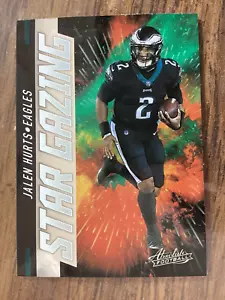 Jalen Hurts 2021 Panini Absolute Stargazing #SG18 - Picture 1 of 1