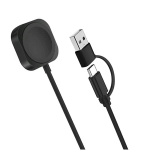 Protable Dual Port Magnetic Watch Charger Dock For Apple Watch Ultra 10 9 8 7 6 - Picture 1 of 16