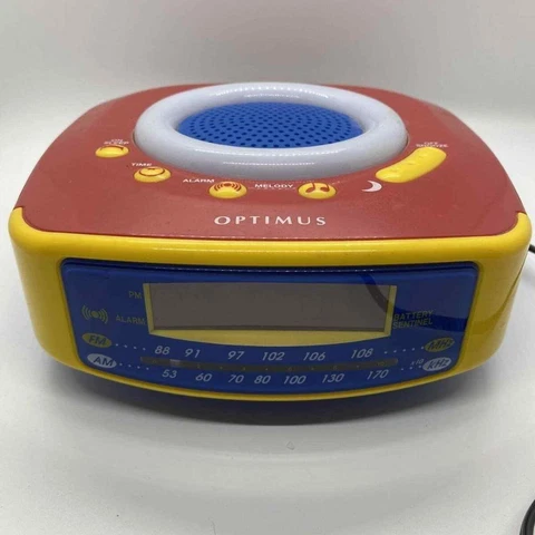 Vintage Optimus CR-316 Radio Kids Alarm Clock Cover