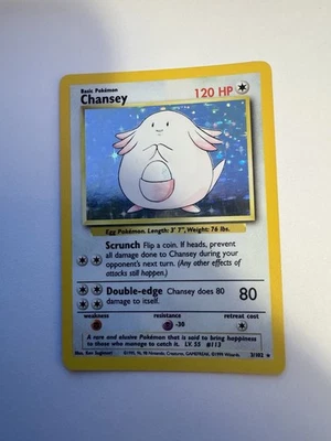 Chansey 003/102 Base Set Holo - Image 1 of 2