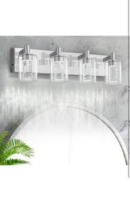 SineRise Vanity Light with 3 Color Modes (3000K/4000K/6000K), Eye Protection LED - Picture 1 of 9