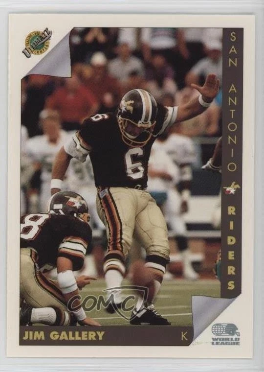 1992 Ultimate World League of American Football Jim Gallery #150 - Image 1 of 2