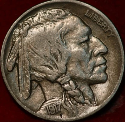 1917 Philadelphia Mint Buffalo Nickel - Image 1 of 2