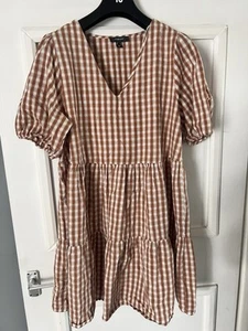 Primark Women’s Checked Dress Size 16 - Picture 1 of 2