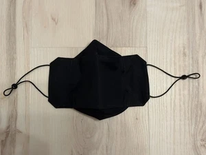 Black Filtered Face Mask Pandemic Protection USA - Brand New - Picture 1 of 2