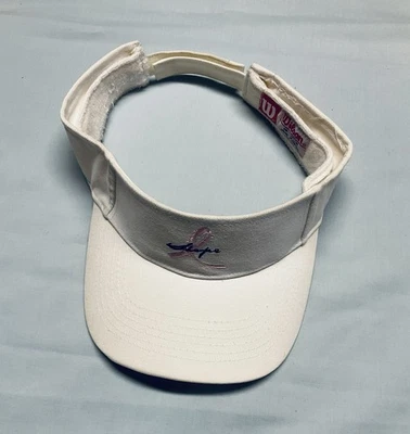 Visera de concientización sobre el cáncer de mama Wilson Hope para mujer ajustable rosa con logotipo sombrero Foto 1 de 4