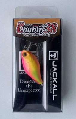 Illex Jackall Chubby 38F – PEONY – Wobbler Crankbait Angelköder - Bild 1 von 2