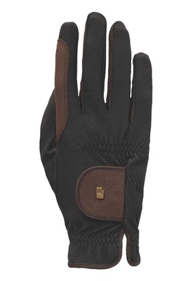 Roeckl Schwarz/ Mokka 8 Winterreithandschuh Malta - Bild 1 von 2