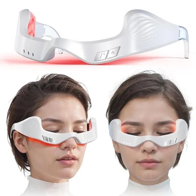 Gafas de terapia de luz roja 650 nm para el cuidado debajo de los ojos, reducir bolsas y ojeras Foto 1 de 4