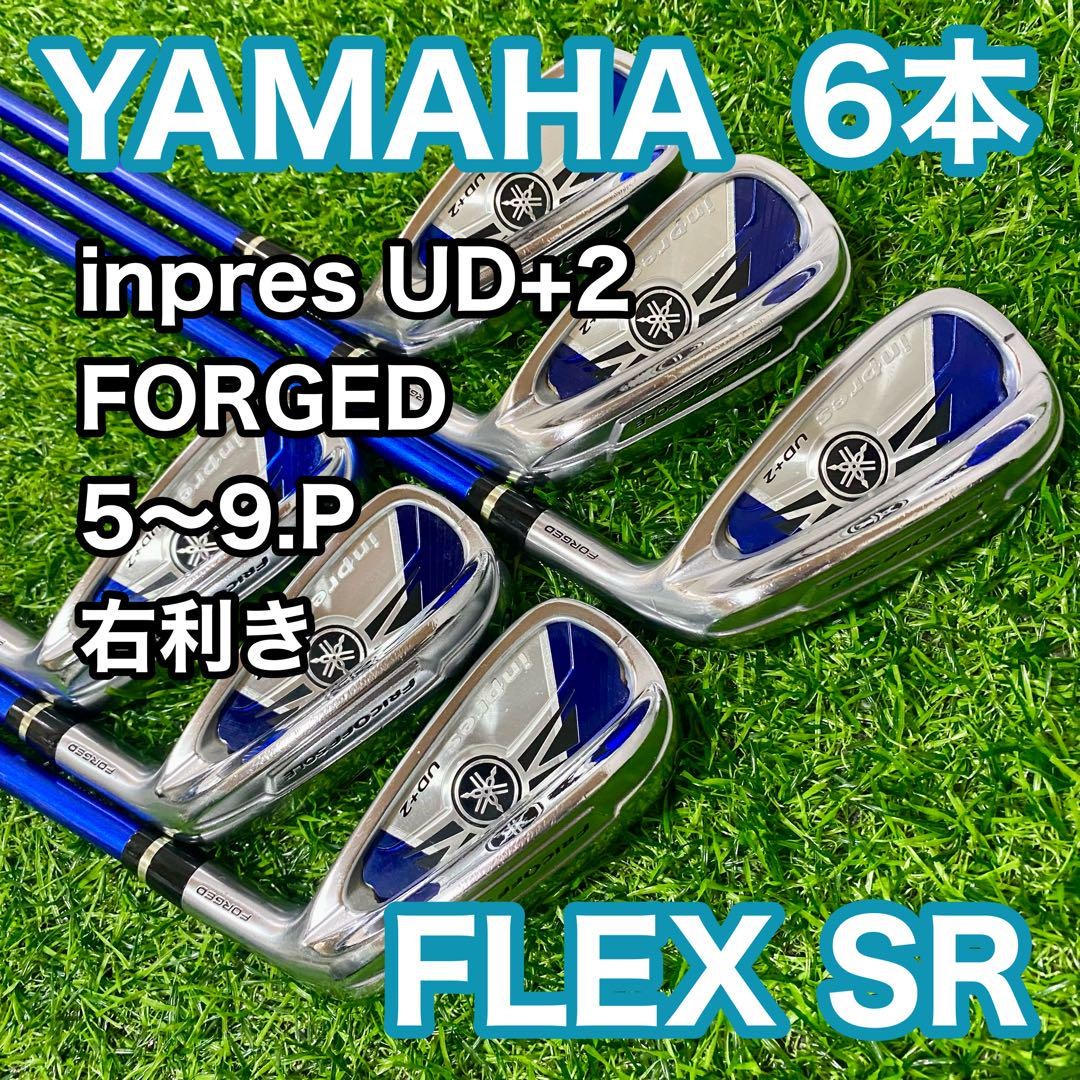 YAMAHA ヤマハ inpres UD＋2 アイアン 6本 FLEX R YAMAHA ヤマハ