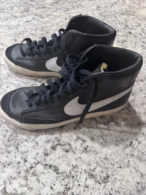 Nike Blazer '77 Vintage Mid Black/White Sail Men's Size 10 - Image 1 of 3