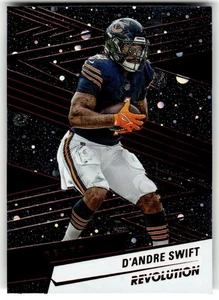 2025 Panini Revolution Red Cosmo #165 - D'Andre Swift - Chicago Bears - Picture 1 of 4