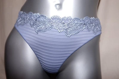 LOUISA BRACQ eleganter Hüftstring String Tanga ÉLISE 419-60 bleu perle blau NEU - Bild 1 von 2