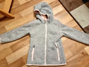 kuschelige Jacke Herbst Winter Übergangsjacke Gr. 110 Kinder - Bild 1 von 3
