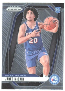 2024 Panini Prizm Basketball Jared McCain #222 Base Rookie Card (RC) 76ers - Picture 1 of 3