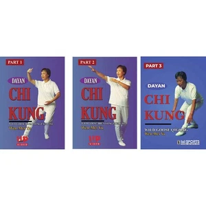 3 DVD Set Dayan Chi Kung: Wild Goose Qigong Forms - Wen-Mei Yu - Picture 1 of 3