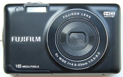 Fujifilm FinePix JX Series JX580 16MP Digital Camera Black - Image 1 of 4