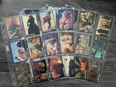 1999 Star Wars: Episode I The Phantom Menace Sticker Cards Holo Vintage Set #1 - Image 1 of 4
