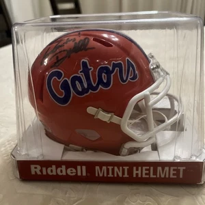 Gators Riddell Mini Helmet Signed Great Condition - Picture 1 of 6