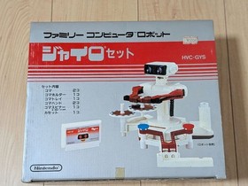 Nintendo Family Computer Robot Gyro Set 1985 Unused Boxed Famicom JPN HVC-GYS