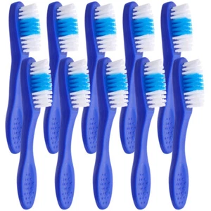 10 Pcs Anti-self-harm Toothbrush Soft Bristles Toothbrushes Prison Use Child - Picture 1 of 12
