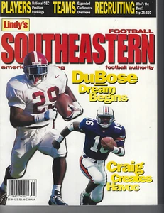 Lindy's Southeastern Football Magazine 1997 Alabama and Auburn on Cover - Picture 1 of 1