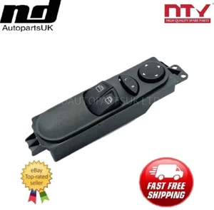 Für Mercedes Benz W639 Vito Electric Master Fensterheberschalter Fahrerseite 6395450913 - Bild 1 von 16