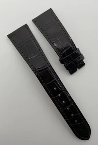 Authentic Patek Philippe 21mm x 16mm Shiny Brown Alligator Watch Strap Band OEM - Picture 1 of 7