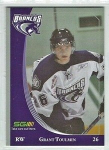 2005-06 Swift Current Broncos (WHL) Grant Toulmin