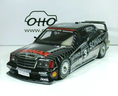 Mercedes Benz 190E 2.5 16V Evo 2 K.Ludwig #3 DTM 1992 1:12 Otto-Mobile - Immagine 1 di 4