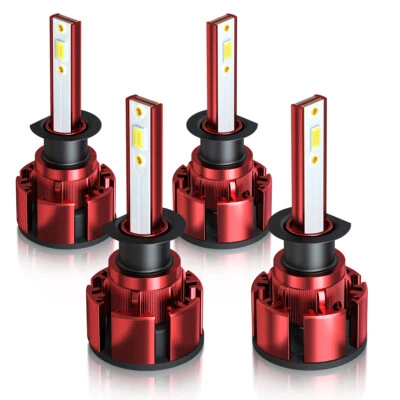 4x H1 For Suzuki Forenza 2004 2005 2006-2008 LED Headlight High Beam 6000K Bulbs - Image 1 of 4