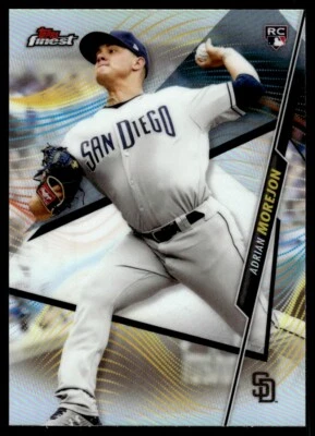 2020 Finest Adrian Morejon Rookie San Diego Padres #99 R49 - Image 1 of 2
