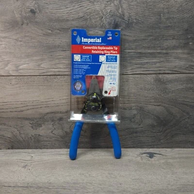 Alicate de anillo a presión de retención convertible IR-92 hecho en EE. UU. IMPERIAL interno externo Foto 1 de 4