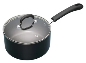 KITCHENCRAFT MasterClass Non-Stick Heavy Duty Saucepan, 20cm - Picture 1 of 5