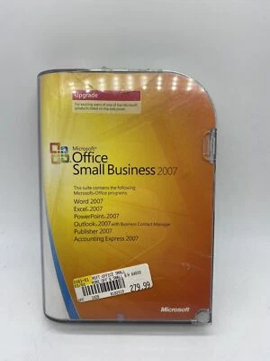 Microsoft Office Small Business 2007 Upgrade Word, Excel, PowerPoint, Outlook - Image 1 of 4