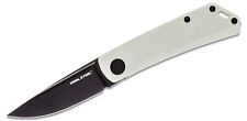 Real Steel Knifecenter Exclusive Luna Lite Slipjoint - White G10 - Black D2