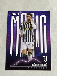 2023-24 Topps Juventus Team Set City of Magic Dusan Vlahovic #31 - Picture 1 of 2