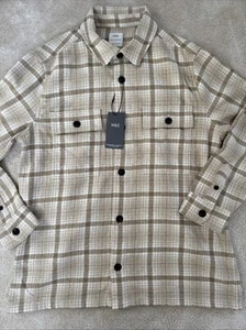 Sobrecamisa para hombre Marks and Spencer mezcla de algodón talla L - Imagen 1 de 11