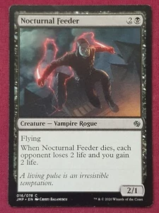 Magic The Gathering JUMPSTART NOCTURNAL FEEDER black card MTG - Bild 1 von 2