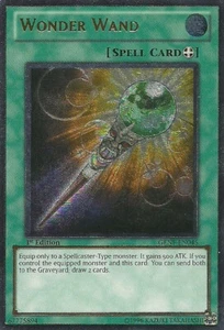 Yugioh! Wonder Wand GENF Ultimate Rare 1st Ed NM - Picture 1 of 1
