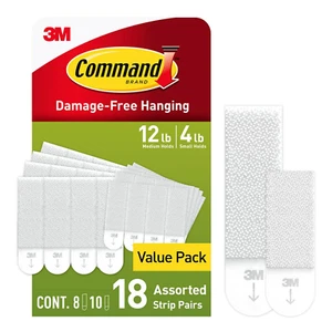 Picture Hanging Strips Variety Pack, Damage Free Hanging Picture Hangers, No ... - Picture 1 of 1