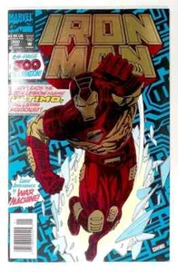 Iron Man #300 Collector's Edition Foil CVR (1994) Marvel Comics - Picture 1 of 2