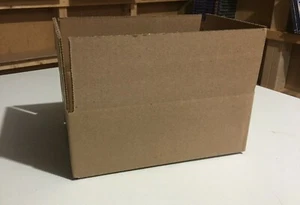 SHIPPING BOXES - 9 x 6 x 3" Corrugated Boxes, 200 lb. test, Pack of 5 - Picture 1 of 3