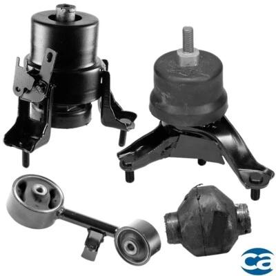 Conjunto de 4 montagens de motor dianteiro, traseiro e direito para Lexus RX330 06-05 3.3L; FWD/GAS - Imagem 1 de 4