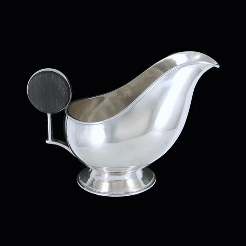 Svend Weihrauch - F. Hingelberg. Art Deco Sterling Silver Sauce Boat - 1932 Cover