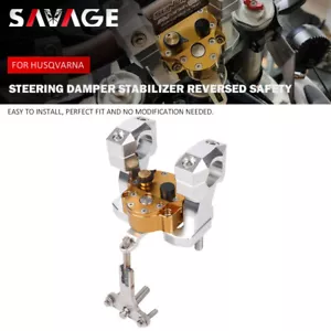 Steering Damper Stabilizer Reversed Safety For Husqvarna 701 Enduro Supermoto - Picture 1 of 13