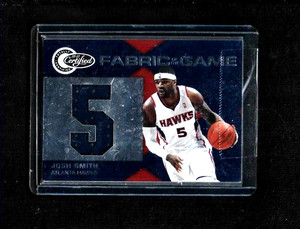 Josh Smith 2010-11 Certified FABRIC OF THE GAME "5" Jersey #/299 Hawks J-SMOOVE