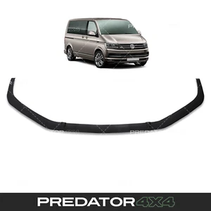 SPORTLINE LOOK FRONT CHIN LIP SPOILER SPLITTER FOR VW TRANSPORTER T6 16-19 - Afbeelding 1 van 8