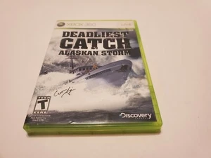 Deadliest Catch: Alaskan Storm (Microsoft Xbox 360, 2008) komplett CIB getestet - Bild 1 von 8