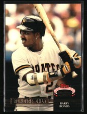 Barry Bonds 1992 Stadium Club Members Only #NNO Baseball Card